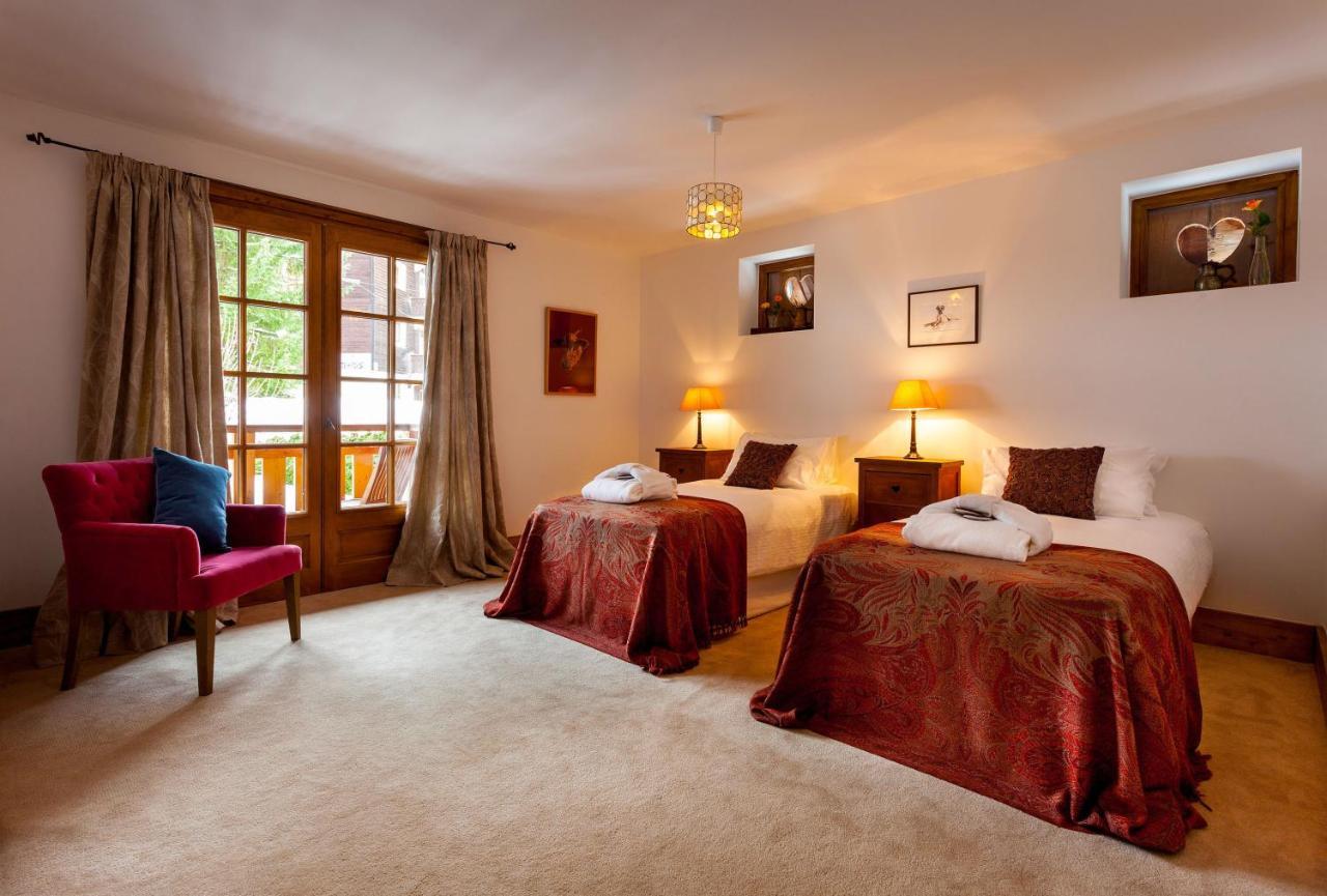 Hotel Mas De La Coutettaz, The Farmhouse 莫尔济讷 客房 照片