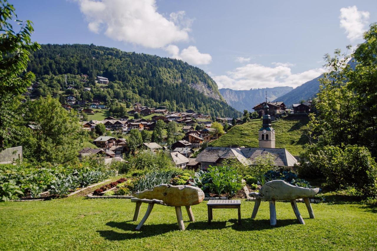 Hotel Mas De La Coutettaz, The Farmhouse 莫尔济讷 外观 照片