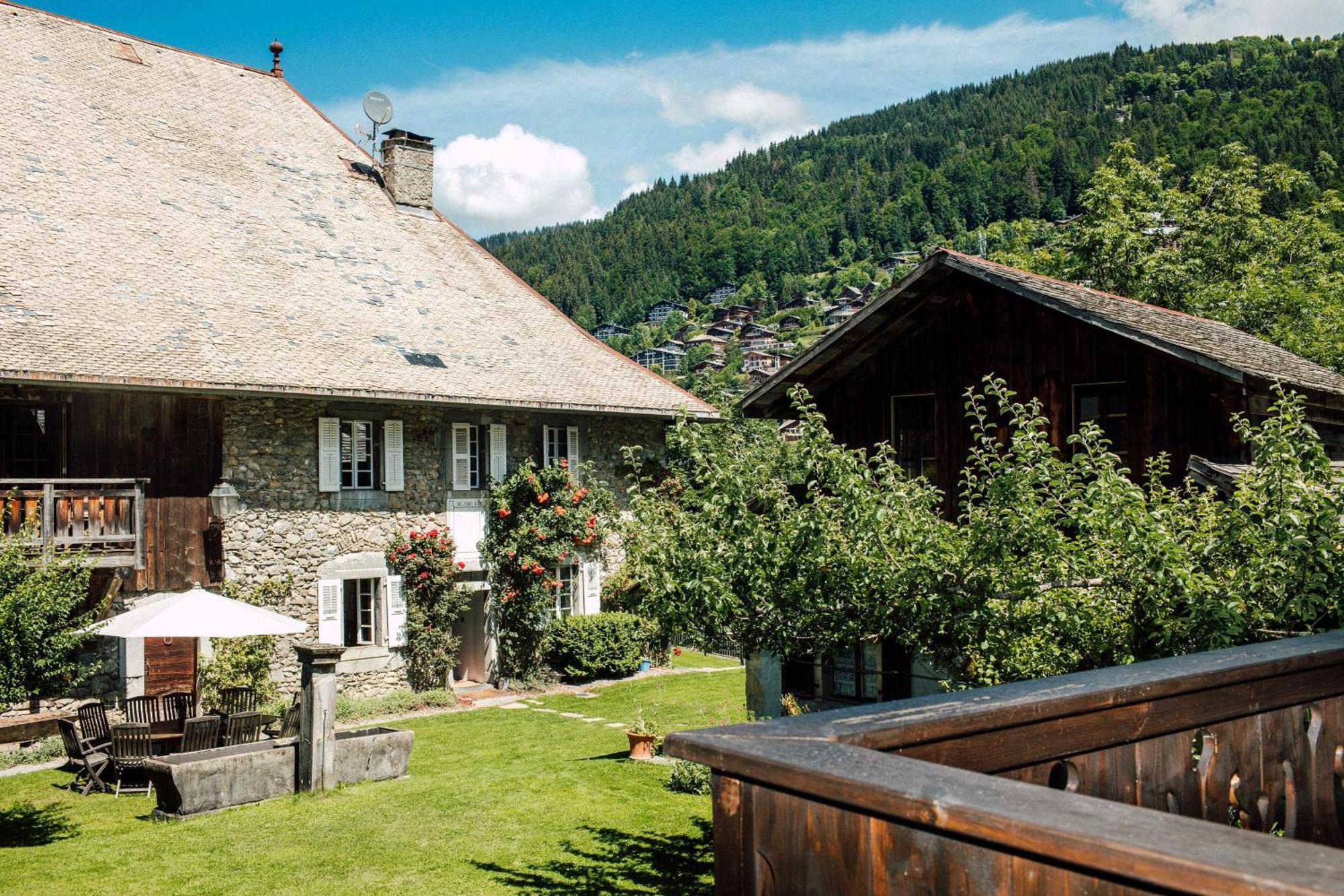 Hotel Mas De La Coutettaz, The Farmhouse 莫尔济讷 客房 照片